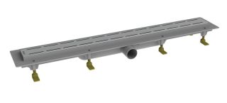 Душевой лоток Paini Line CH750LN с рамкой 75см хром глянец